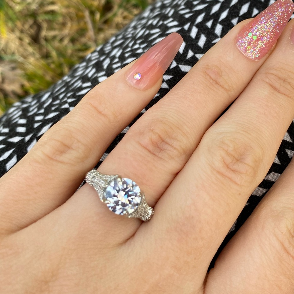 NEW 925 Sterling Silver Beautiful Ring - Picture 9 of 10